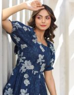 Women's Co-ord Set Rayon Blend Top and Pant Set | Ethnic Co Ord Set | Printed Co-Ord Set for Women - Image 2